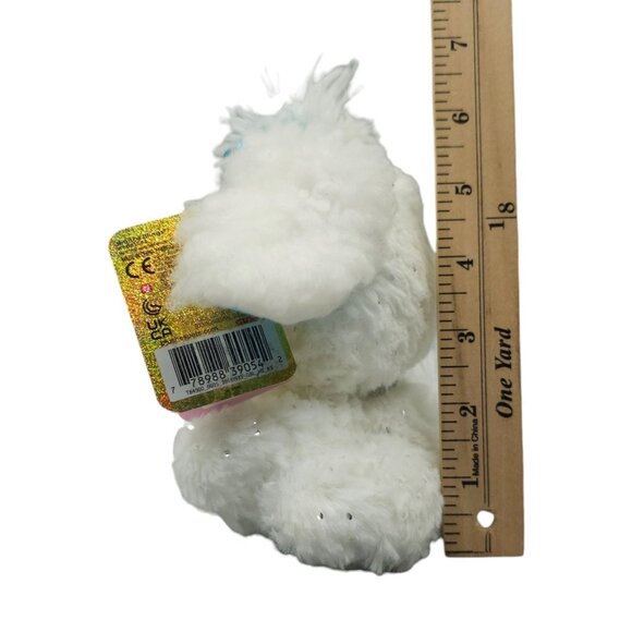 P.Lushes Pets Bianca Blings Puppy Dog 6.5" Plush Stuffed Animal Toy Bling It On - Picture 11 of 11